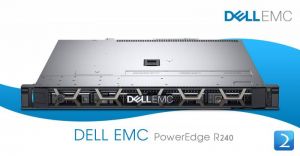 Dell PowerEdge R240 Server [E-2224G Hotplug 4Year] NEW