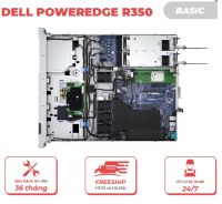 REVIEW CHI TIẾT MÁY CHỦ DELL POWEREDGE R350 – 4×3.5″ HP/PERC (E-2324G)